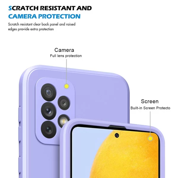 Чехол Screen Geeks Soft Touch Samsung Galaxy A52 [Lavander]